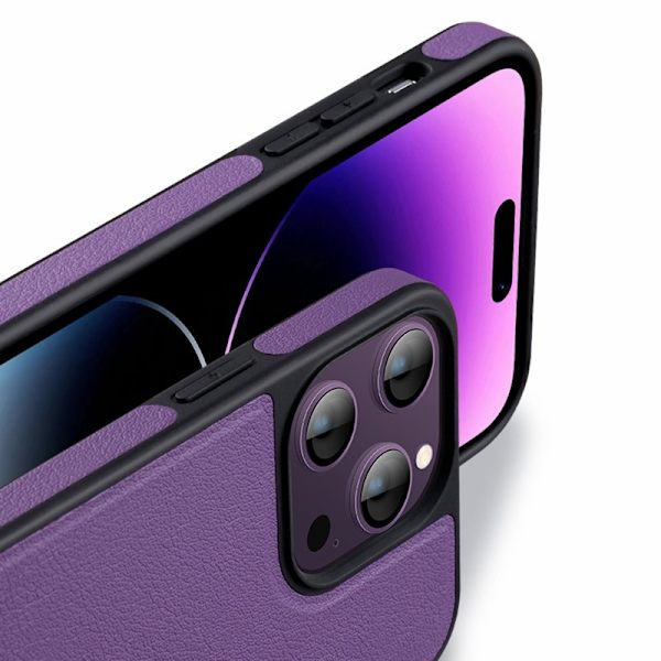 X-LEVEL Mobilskal till iPhone 15 Pro Shockproof MagSafe Lila