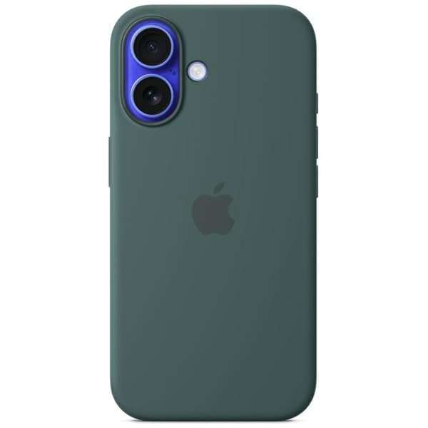 Apple Mobilskal till iPhone 16 MagSafe Silicone - Lake Green