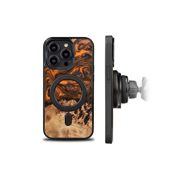 Bewood iPhone 13 Pro Mobilskal Magsafe Unique Orange