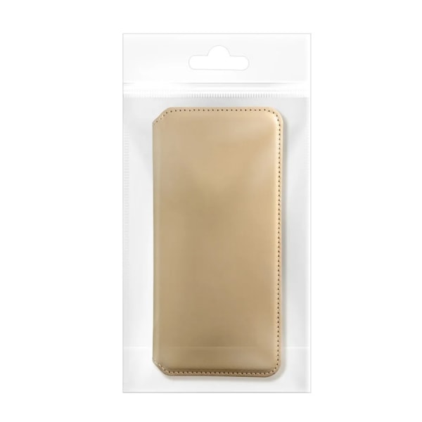 iPhone 15 Pro Max Plånboksfodral Dual Pocket - Guld