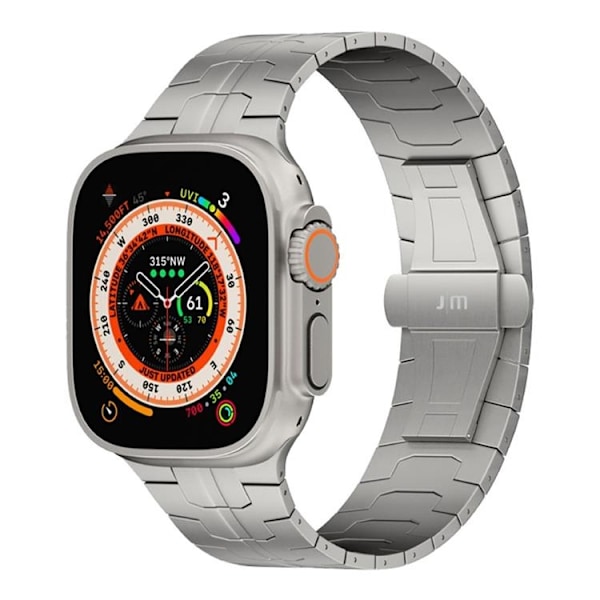 Just Mobile Apple Watch Ultra 1/2 (49mm) Armband Titan - Silver