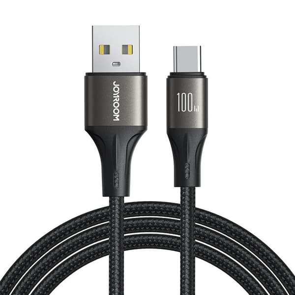 Joyroom USB-C till USB-A-kabel Light-Speed 1,2 m - Svart Black