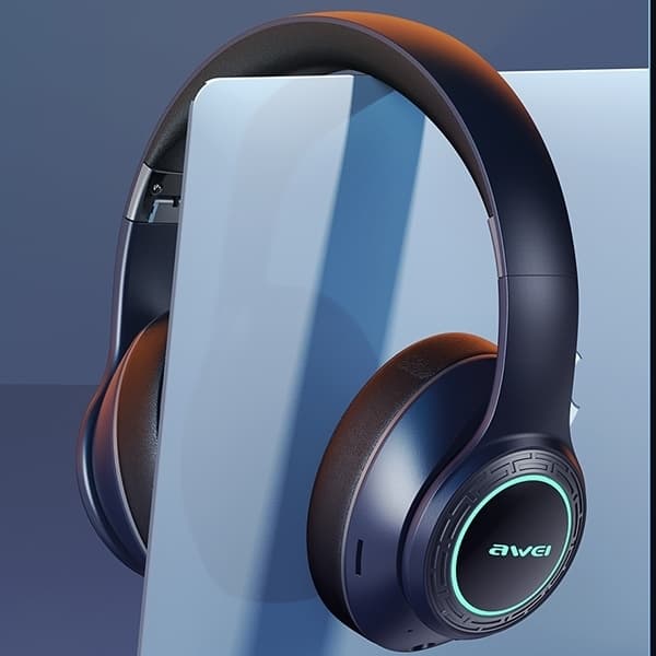 Awei Over-Ear Hörlurar Trådlösa Bluetooth A300BL - Svart Black
