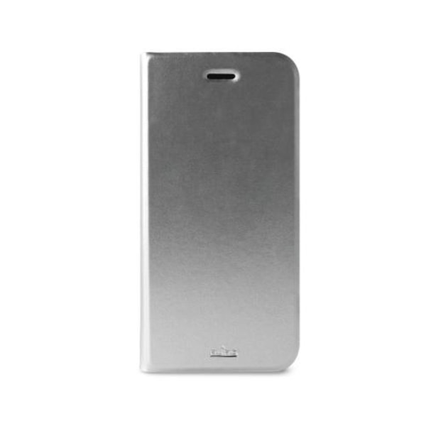 Puro Apple iPhone 6(S) Plus Eco-Leather Cover - Silver Silver