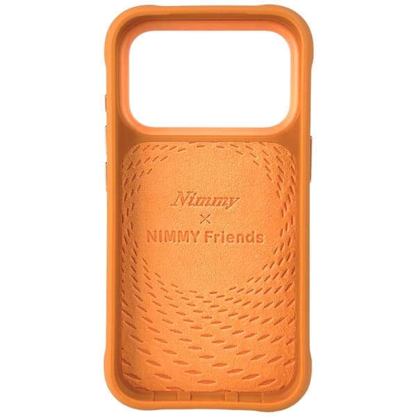 Nimmy telefontaske til iPhone 17 Pro MagSafe cool & Cute 2.0 hund Orange