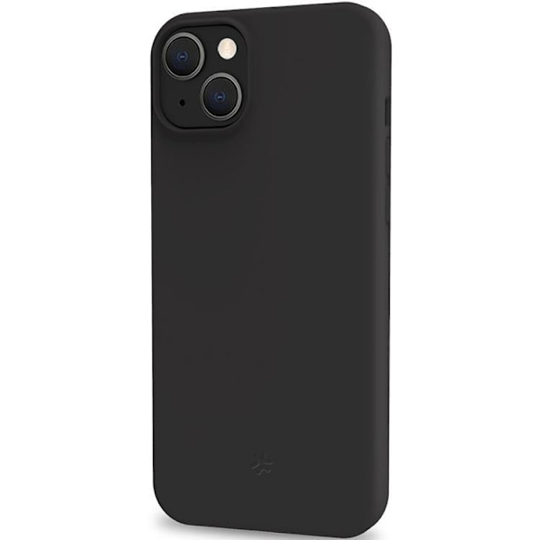 Celly iPhone 16 Mobilskal Cromo Soft Rubber - Svart Svart