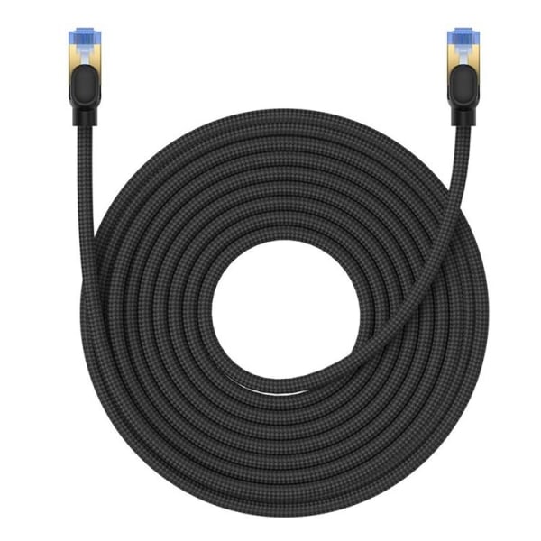 Baseus Internet Kabel 20m cat.7 - Braided Svart