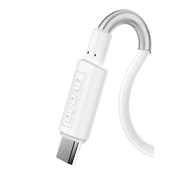 Dudao seinälaturi USB EU + Lightning kaapeli - valkoinen White