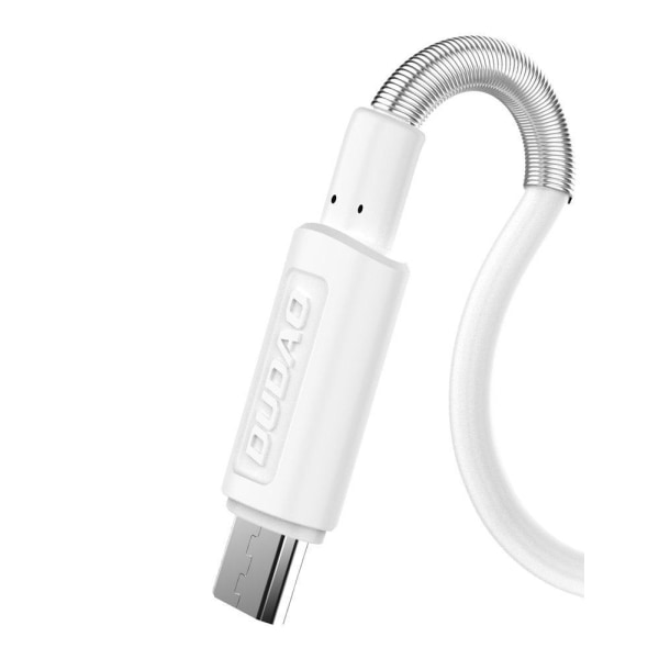 Dudao Väggladdare USB EU + Lightning cable - Vit Vit