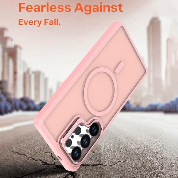 Mobilskal till Galaxy S26 Ultra MagSafe Kickstand - Rosa Rosa