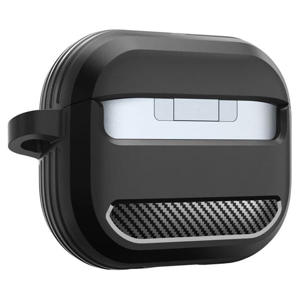 Spigen Galaxy Buds 3/3 Pro Etui Rugged Armor - Sort Svart