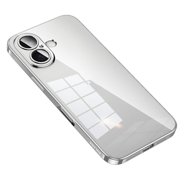 SULADA Mobilskal till iPhone 17 Ultra Thin Electroplated - Silver Silver