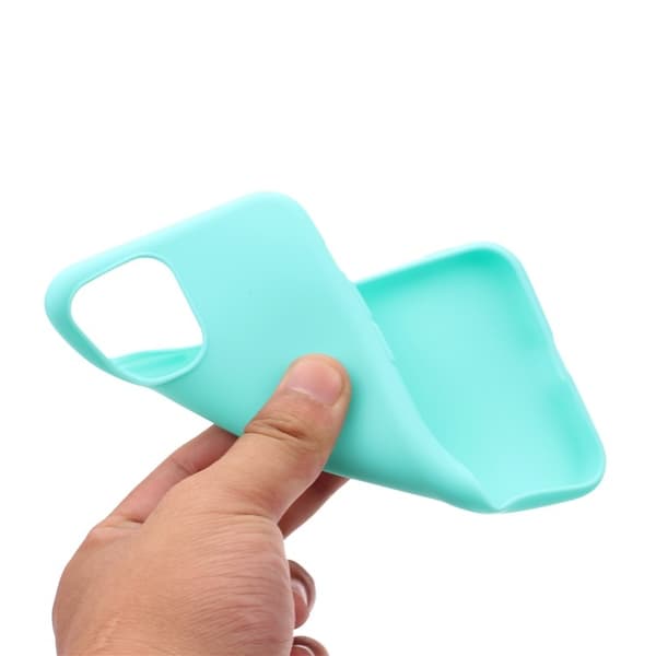 Mobilskal till iPhone 15 Pro Max TPU Matte Slim-Fit - Cyan Grön