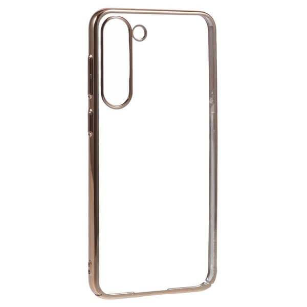 X-LEVEL Mobilskal till Samsung Galaxy S23 Hård PC Transparent Guld