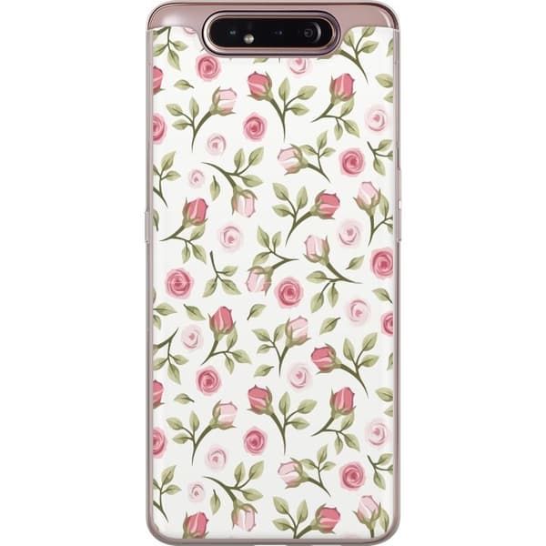 Mobilskal till Samsung Galaxy A80 med Blommigt