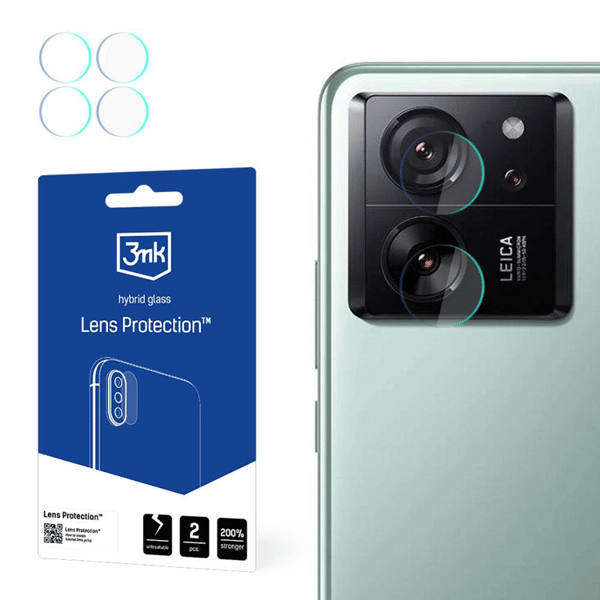 3MK Xiaomi 13T/13T Pro    Kameralinskydd Transparent