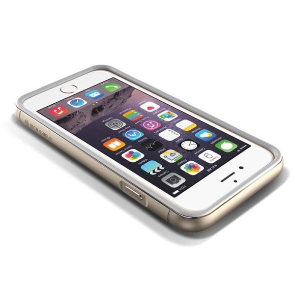 Verus Iron Bumper Case Apple iPhone 6 (S) Plus -puhelimelle (kulta - valkoinen) White