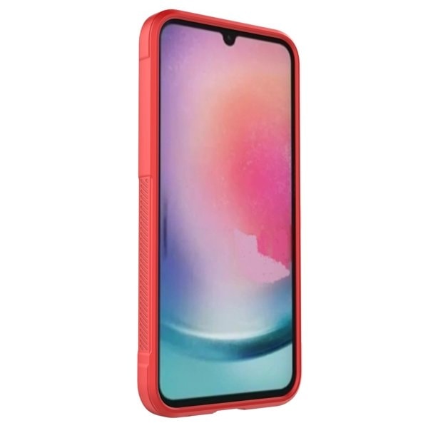Galaxy A24 4G Mobilskal Magic Shield - Rød Röd