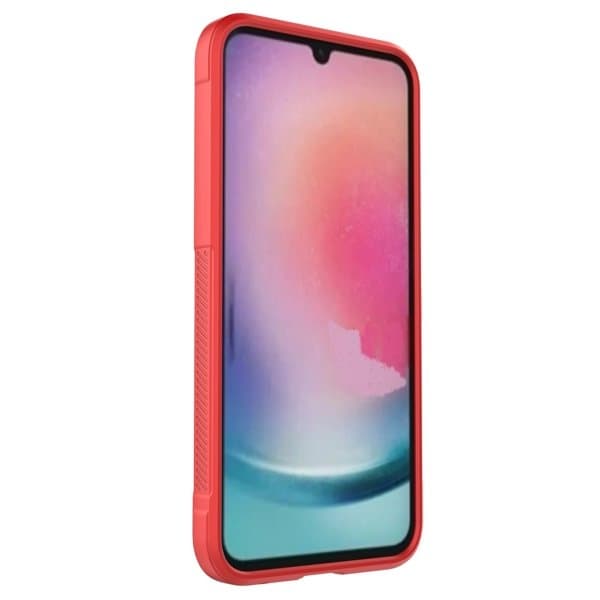 Mobilskal till Galaxy A24 4G Magic Shield - Röd Röd