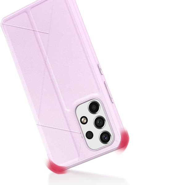 Dux Ducis Galaxy A73 Plånboksfodral Skin X Holster - Rosa
