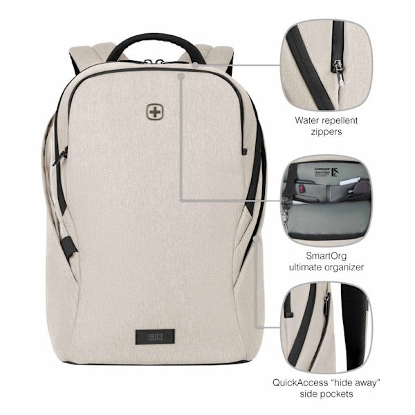 Wenger MX Light 16" Datorryggsäck Sand