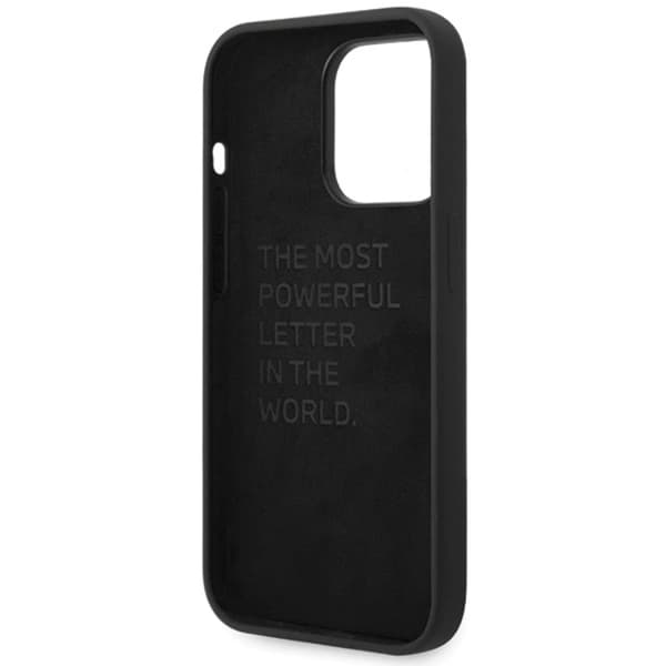 BMW Mobilskal till iPhone 15 Pro Max Magsafe M Silikon Pattern Svart