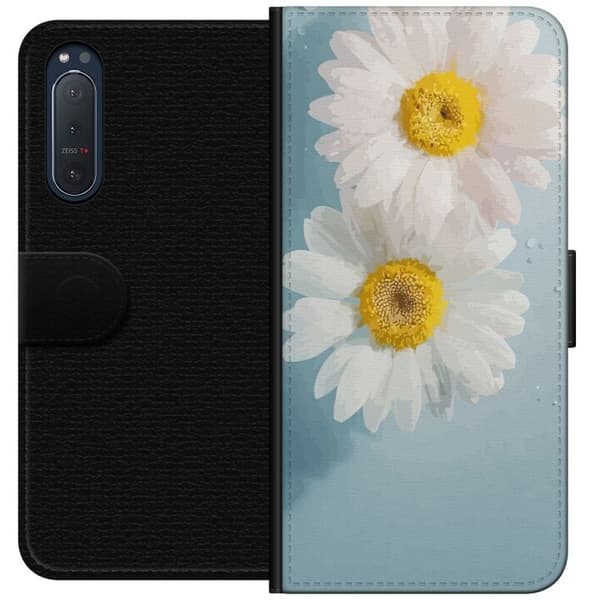 Pung Taske til Sony Xperia 5 II med sommerblomster
