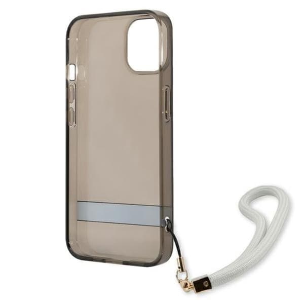 Guess iPhone 13 mini Skal Translucent Stap - Svart Svart