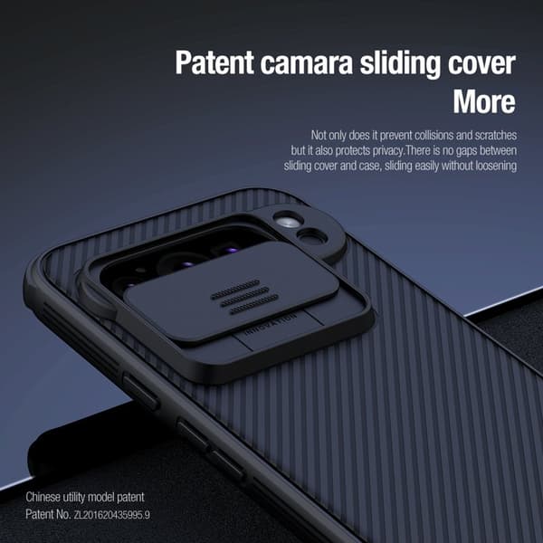 NILLKIN Camshield Pro Mobilskal till Google Pixel 9 Pro XL - Svart