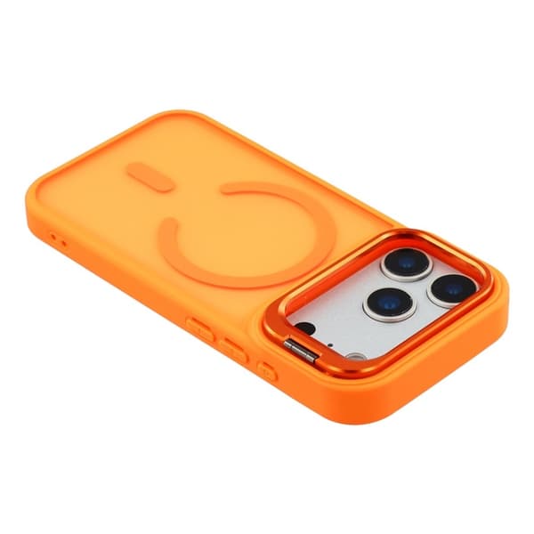 Mobilskal till iPhone 17 Pro MagSafe Lins Kickstand - Orange Orange