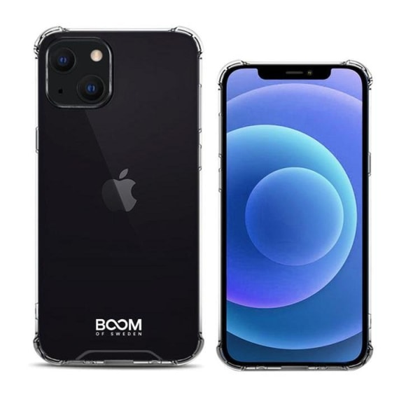 Boom Shockproof Cover til iPhone 13 Mini Crystal