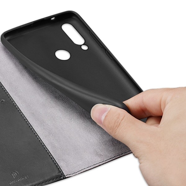 Dux Ducis Plånboksfodral Huawei P40 Lite E - Svart Svart