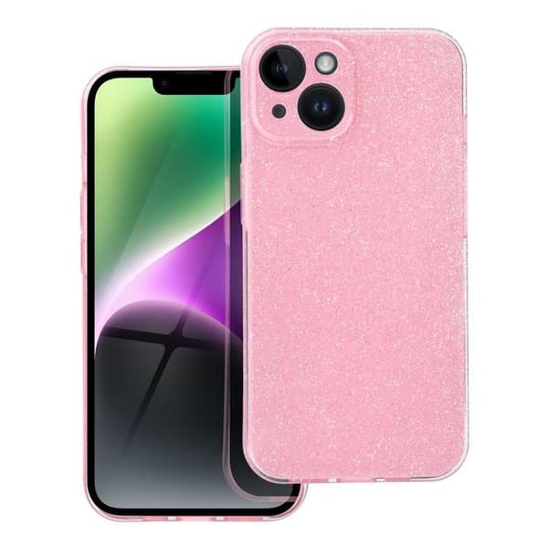 Mobilskal till iPhone 16e Clear 2mm Blink - Rosa Rosa