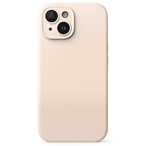 Ringke iPhone 15 Mobiltaske Magsafe Silikone - Pink Sand