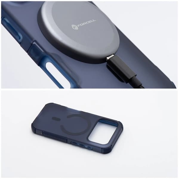 Forcell Mobilskal Magsafe För iPhone 17 BumperX - Marinblå