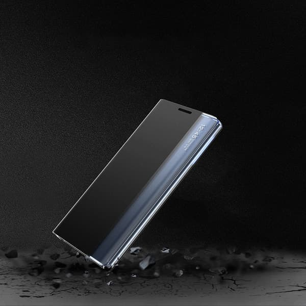 Galaxy S25 Plus Fodral Sleep View med Flap - Rosa Rosa