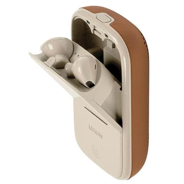 Lexon In-Ear Høretelefoner Bluetooth Speakerbuds LA127C - Camel