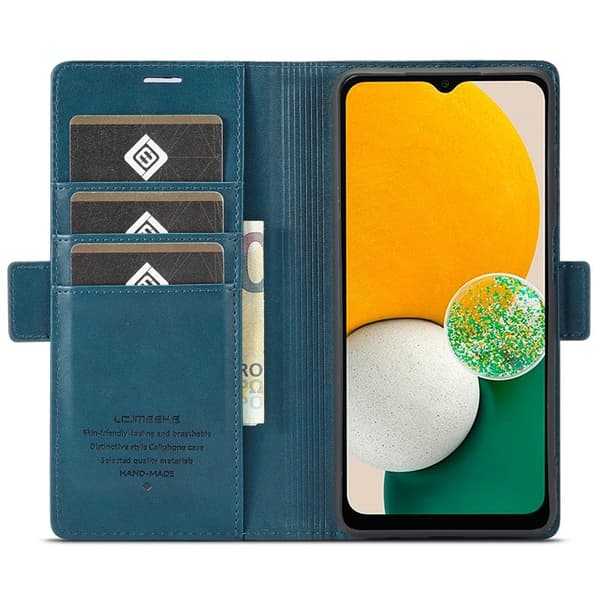 LC.IMEEKE Plånboksfodral Samsung Galaxy A35 5G Konstläder - Blå