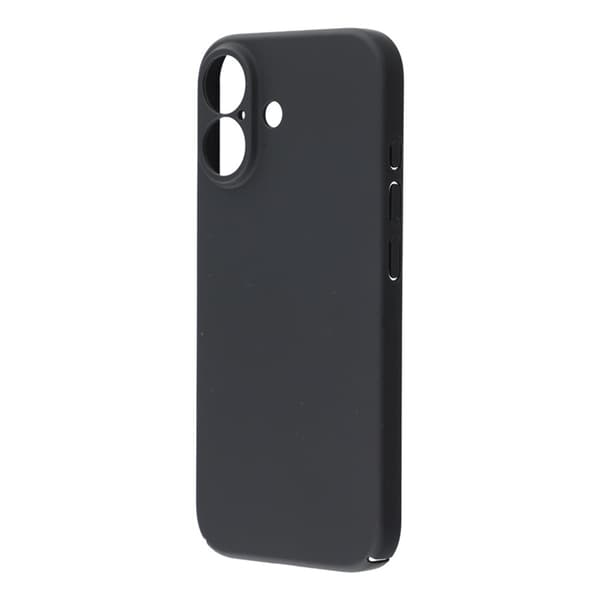 Mobilskal till iPhone 17 Skin-Touch Rubberized Hard PC - Svart Svart