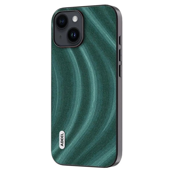 Abeel iPhone 15 -mobiilikotelo - vihreä