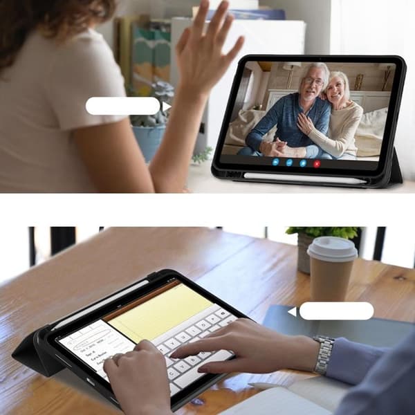 Tech-Protect iPad (2022) -kotelo - Musta Svart