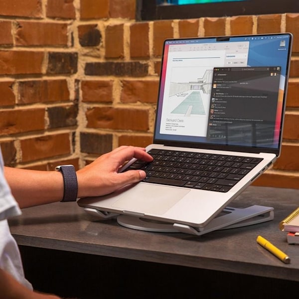 Twelve South Curve Flex Macbook stativ - Vit