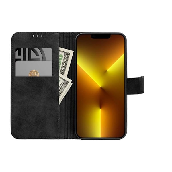 Xiaomi Redmi Note 13 Pro Plus Plånboksfodral Tender - Svart
