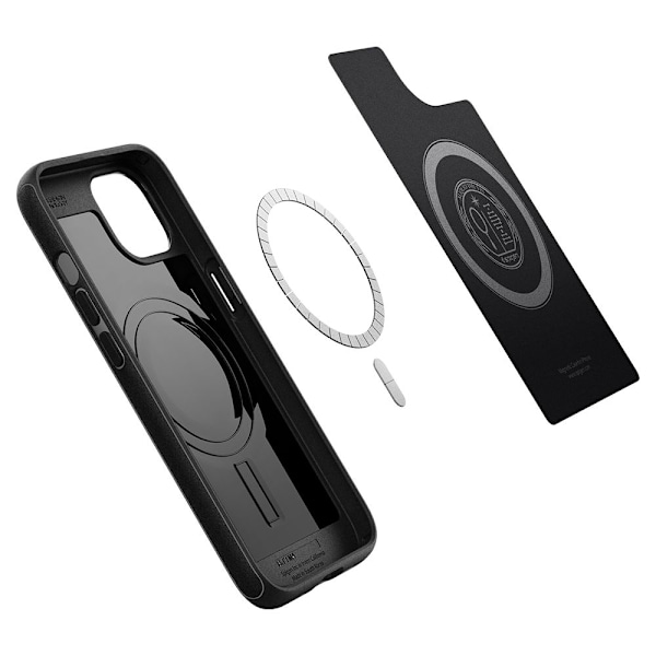 Spigen Magsafe Armor Mobilcover iPhone 13 - Mat Sort Black