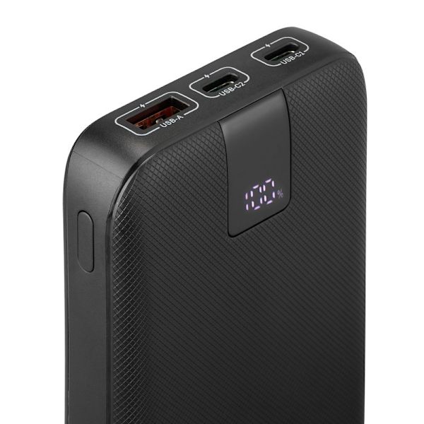 HAMA Powerbank Pd 10000mah 2xUSB-C+1xUSB-A Antracit