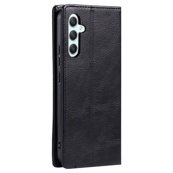 TTUDRCH Samsung Galaxy S26 Plus Plånboksfodral Konstläder RFID Skydd - Svart