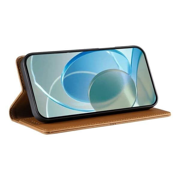 Plånboksfodral för Samsung Galaxy S26 Ställfunktion Konstläder - Brun