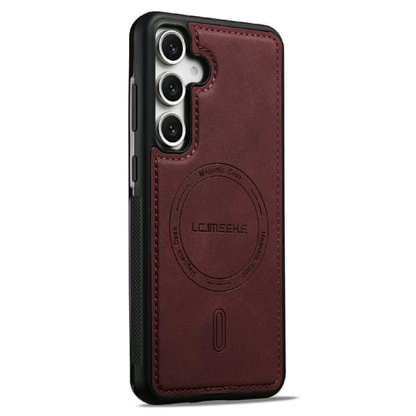 LC.IMEEKE Mobilskal för Samsung Galaxy S26 Plus Magnetiskt TPU - Röd