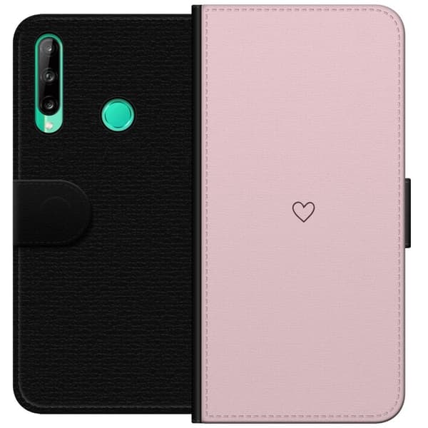 Plånboksfodral till Huawei P40 lite E med Litet Hjärta