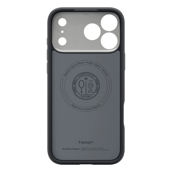 Spigen Telefontaske til iPhone 17 Pro Max Magsafe Nano Pop - Sort Sesane Svart